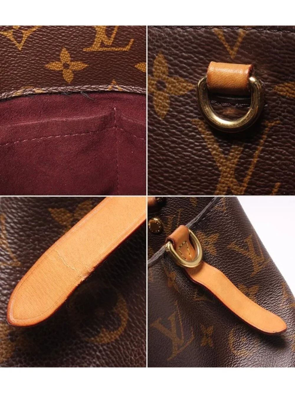 Louis Vuitton 2-Way Shoulder Bag Montaigne MM Monogram